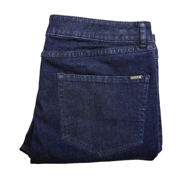 G.I.L.I Jeans Tuxedo Stripe Skinny Stretch Jegging Jeans - Size 16 - Picture 6 of 8